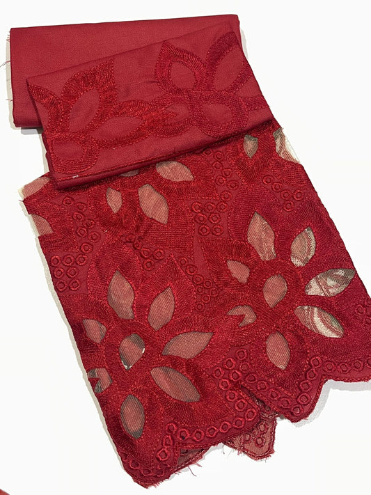 Tawakal Winter Collection 2025 | 2PC Dhanak Embroidered Suit – Shirt & Trouser