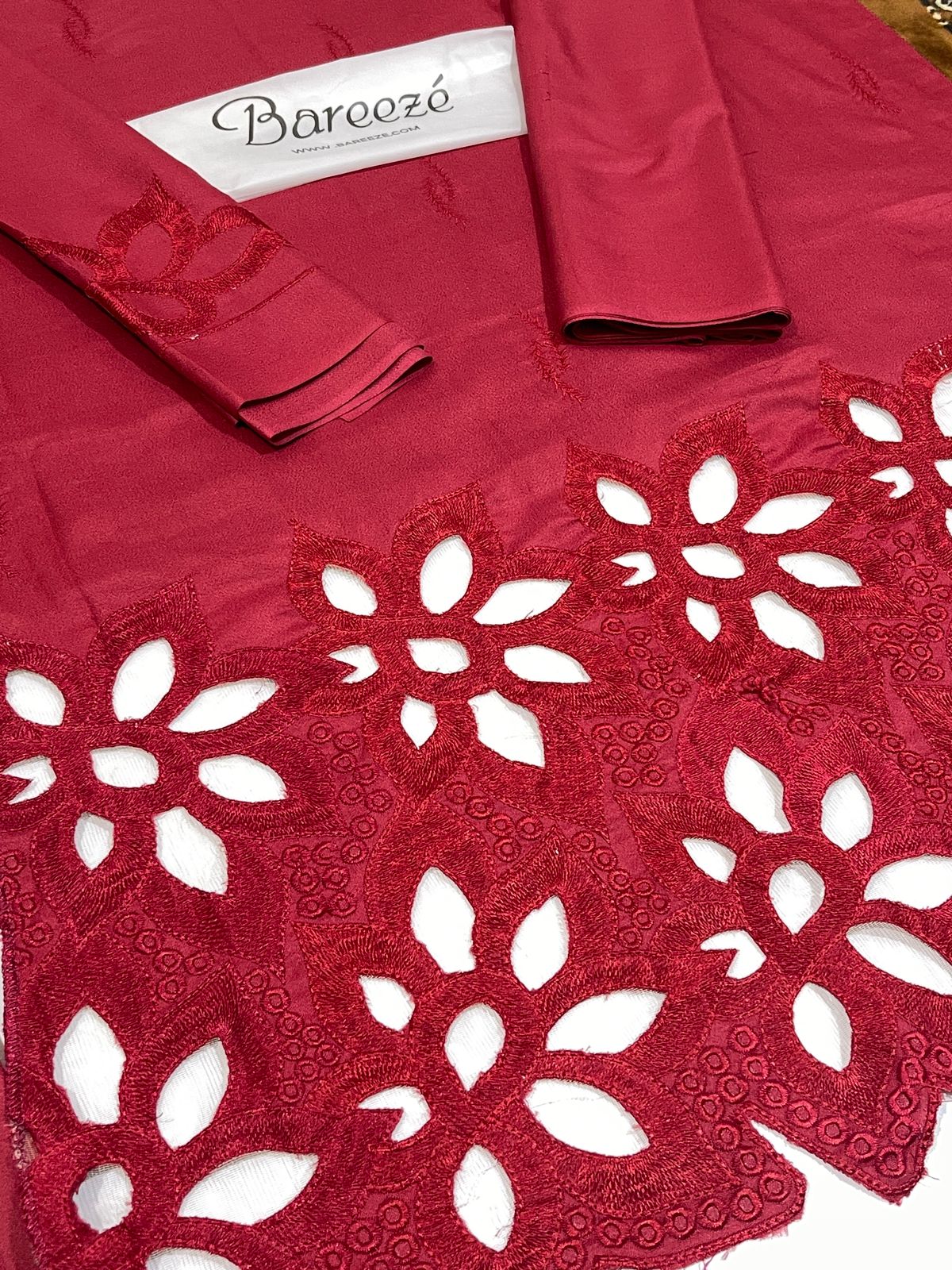 Tawakal Winter Collection 2025 | 2PC Dhanak Embroidered Suit – Shirt & Trouser